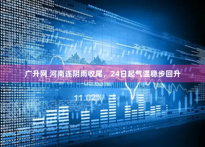 广升网 河南连阴雨收尾，24日起气温稳步回升